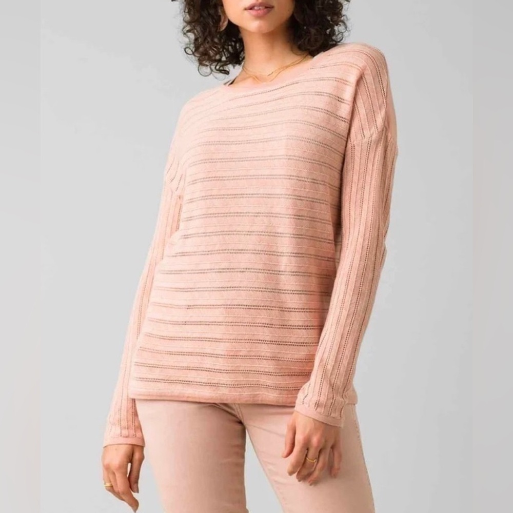 PRANA Madeline sweater champagne XS EUC